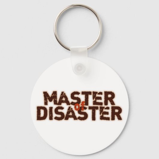 Master of Desaster Schlüsselanhänger (Vorderseite)