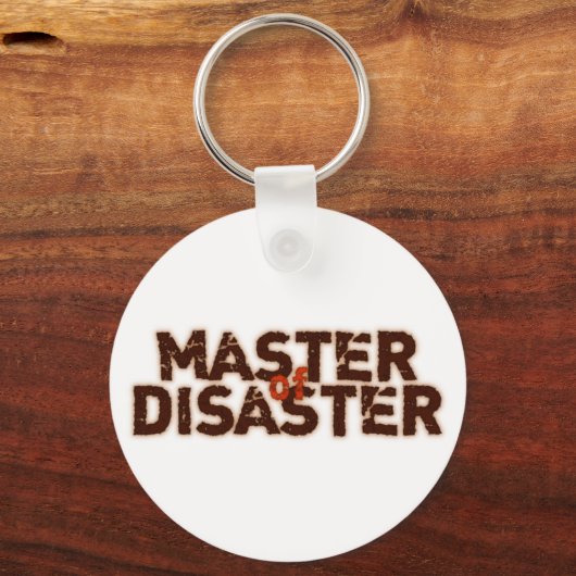Master of Desaster Schlüsselanhänger (Vorderseite)