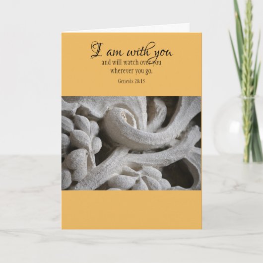 Master of Divinity Degree Glückwunschkarte Karte (Vorderseite)