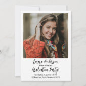 Master of Fine Arts Graduation Party Ankündigung (Vorderseite)