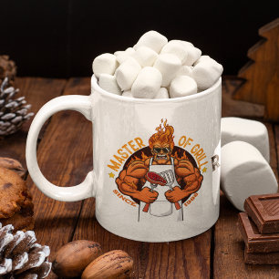 Master of Grill Vathers Day Gift GRILLEN Koch Vate Kaffeetasse