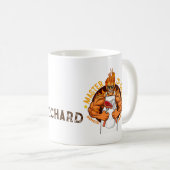 Master of Grill Vathers Day Gift GRILLEN Koch Vate Kaffeetasse (VorderseiteRechts)