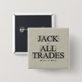 Master of Many Trades - Button (Vorne & Hinten)