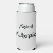 Master of Mathematics Selters Dosenkühler (Seltzer Rückseite)