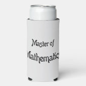Master of Mathematics Selters Dosenkühler (Seltzer Vorderseite)