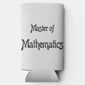 Master of Mathematics Selters Dosenkühler (Rückseite)