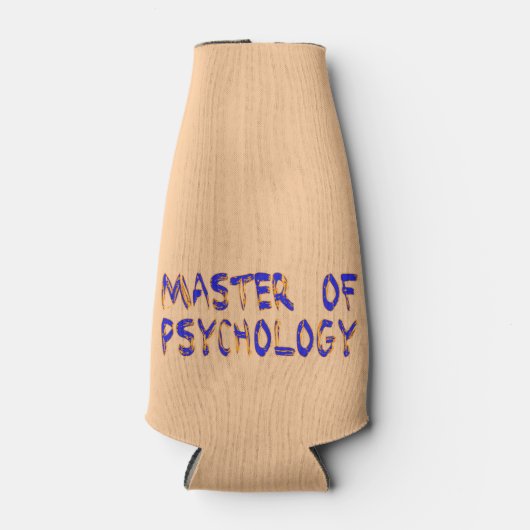 Master of Psychology Flaschenkühler (Vorderseite)