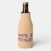 Master of Psychology Flaschenkühler (Flaschenvorderseite)