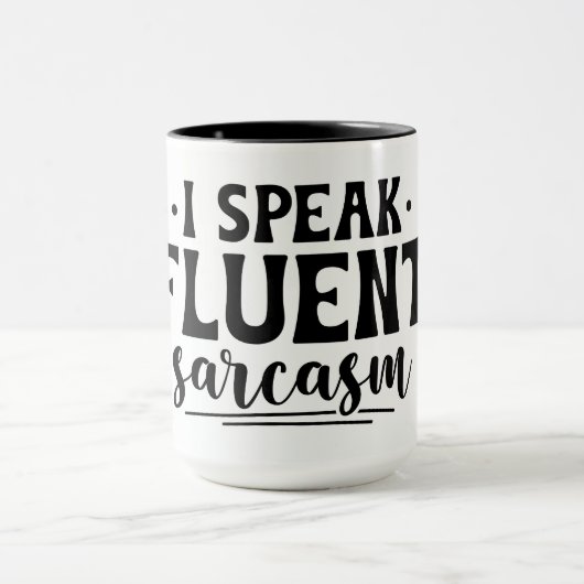 Master of Sarcasm Tasse (Zentrum)