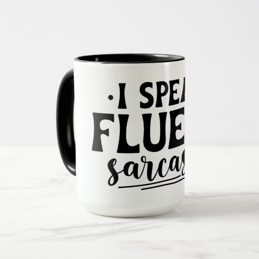 Master of Sarcasm Tasse (Vorderseite Links)