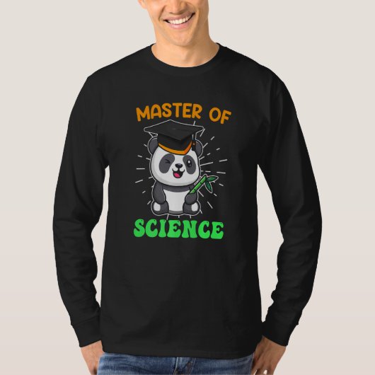 Master of Science 2023 T-Shirt (Vorderseite)