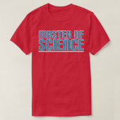 Master of Science T-Shirt (Design vorne)