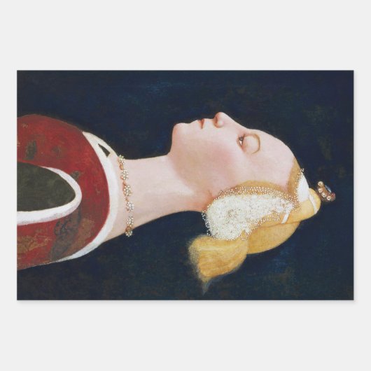 Master of the Castello Nativity Portrait of a Lady Geschenkpapier Set (Vorderseite 3)