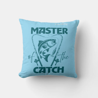 Master Of The Catch Custom SVG Graphic T-Shirt Kissen
