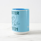 Master Of The Catch Custom SVG Graphic T-Shirt Zweifarbige Tasse (Mittel)