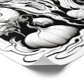 Master of the Pumpkin Patch Farbe Es selbst Poster (Ecke)