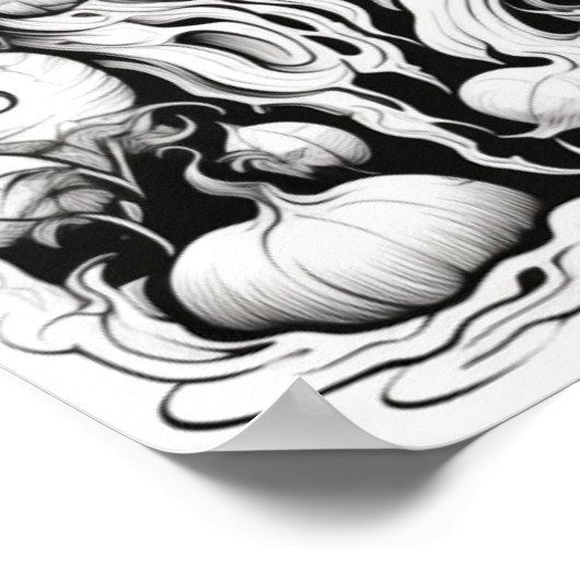 Master of the Pumpkin Patch Farbe Es selbst Poster (Ecke)