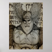 "Master of the Runes" Poster (Vorne)