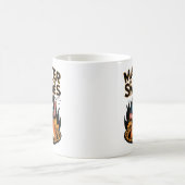 Master of the S’mores Campfire Cooking Design Kaffeetasse (Mittel)