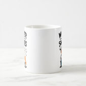 Master of the S’mores Funny Campfire Design Kaffeetasse (Mittel)