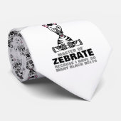 Master of Zebrate, Zebra Krawatte (Gerollt)