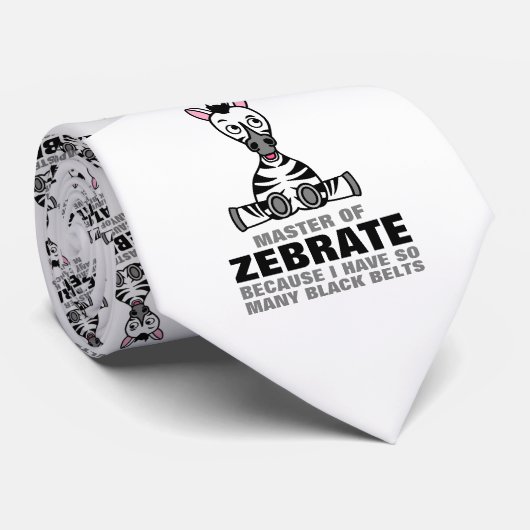 Master of Zebrate, Zebra Krawatte (Gerollt)