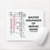 Master-Organisator der Nerven innerhalb (autonom) Mousepad (Mit Mouse)