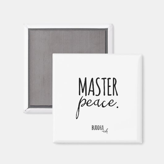 Master Peace Magnet (Vorderseite/Rückseite)