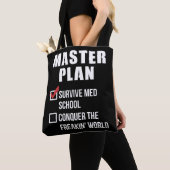 Master-Plan für Med School Student Abschluss Tasche (Von Nahem)