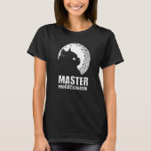 Master Procatstinator Cat Humor Kitten Lazy 1 T-Shirt (Vorderseite)