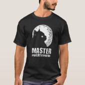 Master Procatstinator Cat Humor Kitten Lazy 1 T-Shirt (Vorderseite)