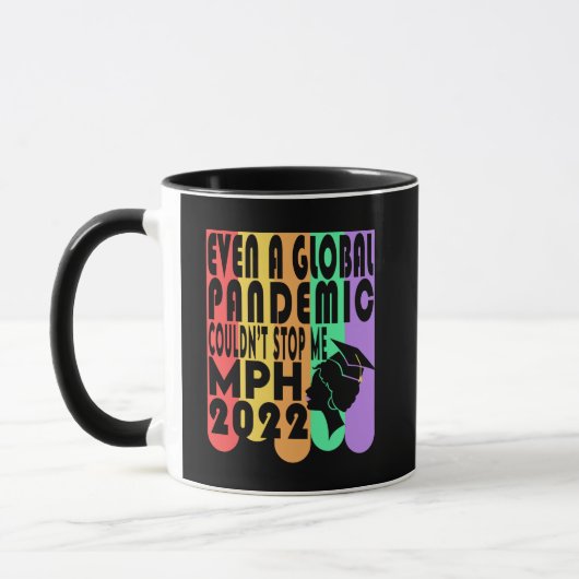 Master Public Health 2022 MPH Abschluss Gift Tasse (Links)