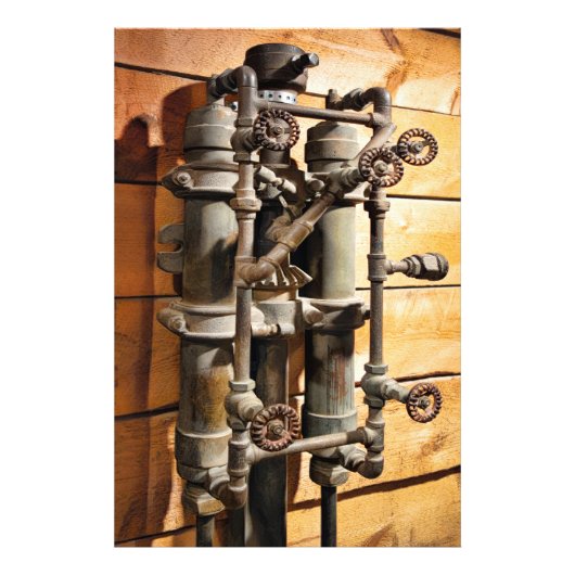 Master-Rohrleitung Fotodruck (Vorne)