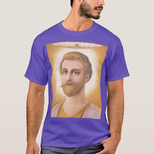 Master Saint Germain-7th Ray Master T-Shirt (Vorderseite)
