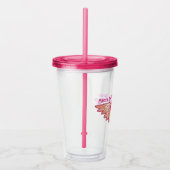 Master Scrap Book Abzeichen Acryltrinkbecher (Rechts)