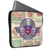 Master-Scrapbook-Abzeichen Laptopschutzhülle (Vorne Rechts)