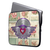 Master-Scrapbook-Abzeichen Laptopschutzhülle (Vorderseite Links)