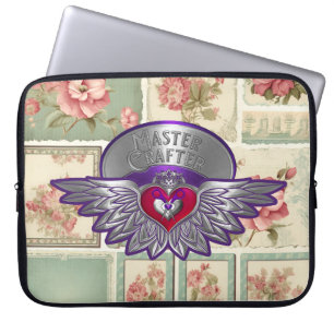 Master-Scrapbook-Abzeichen Laptopschutzhülle