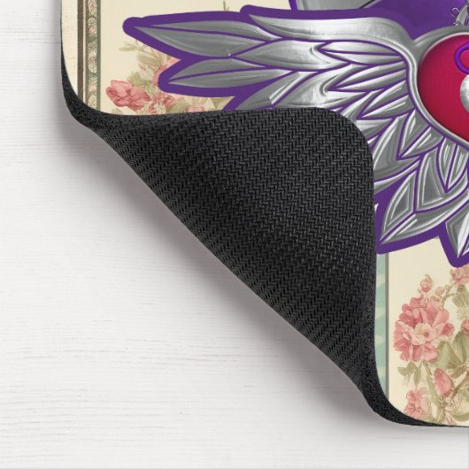 Master-Scrapbook-Abzeichen Mousepad (Ecke)