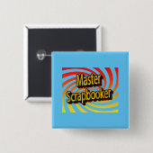 "Master Scrapbooker" Button (Vorne & Hinten)