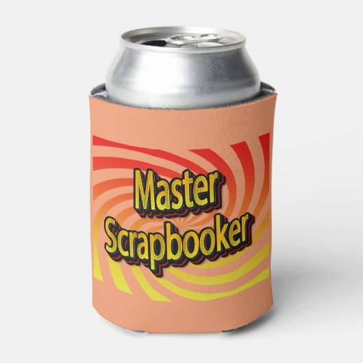 "Master Scrapbooker" Dosenkühler (Kanne Vorderseite)
