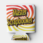 "Master Scrapbooker" Dosenkühler (Rückseite)