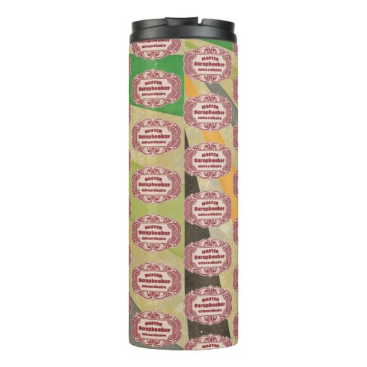 Master Scrapbooker Extraordinaire Thermosbecher (Rückseite)