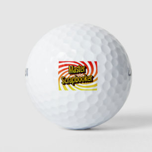 "Master Scrapbooker" Golfball