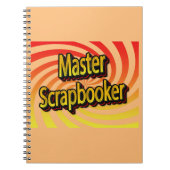 "Master Scrapbooker" Notizblock (Vorderseite)