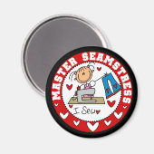Master Seamstress Magnet (Vorderseite/Rückseite)