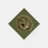 Master Sergeant Werbeaktion MSG Serviette (Ecke)