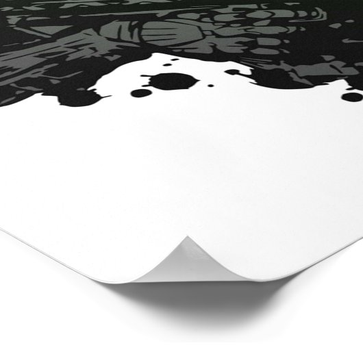 Master-Splash Fan Art Poster (Ecke)