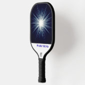 Master Stroke – Bold Cosmic Impact Design Pickleball Schläger (Links)