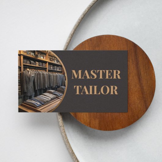 Master Tailor Classic & Retro Anzug Boutique Visitenkarte
